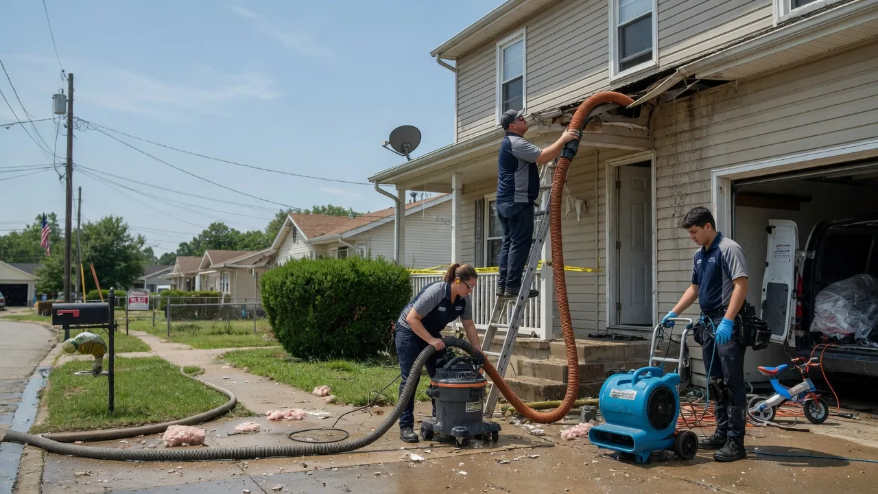 Water Damage Restoration in Versailles, NY near me